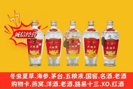 焦作温县回收老五粮液